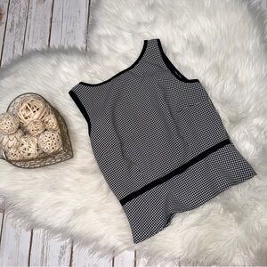 Vintage 90’s All That Jazz Gingham Sleeveless Top Medium